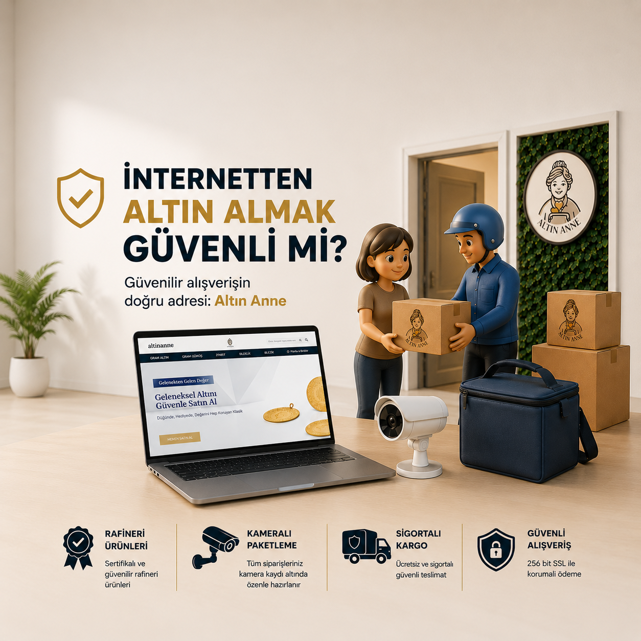 İnternetten Altın Almak G&uuml;venli mi?