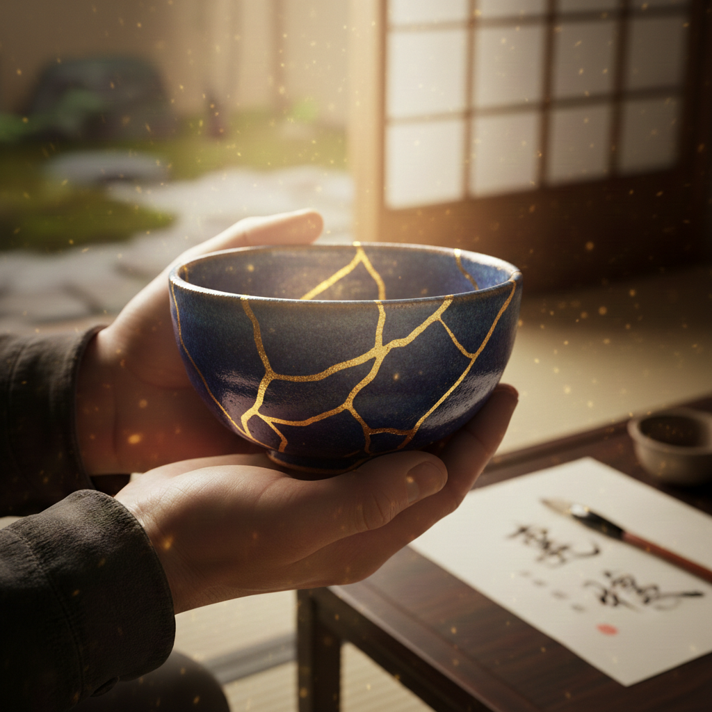Kırıkların Arasındaki Işıltı: Kintsugi Felsefesi ve Kusurluluğun Sanatı