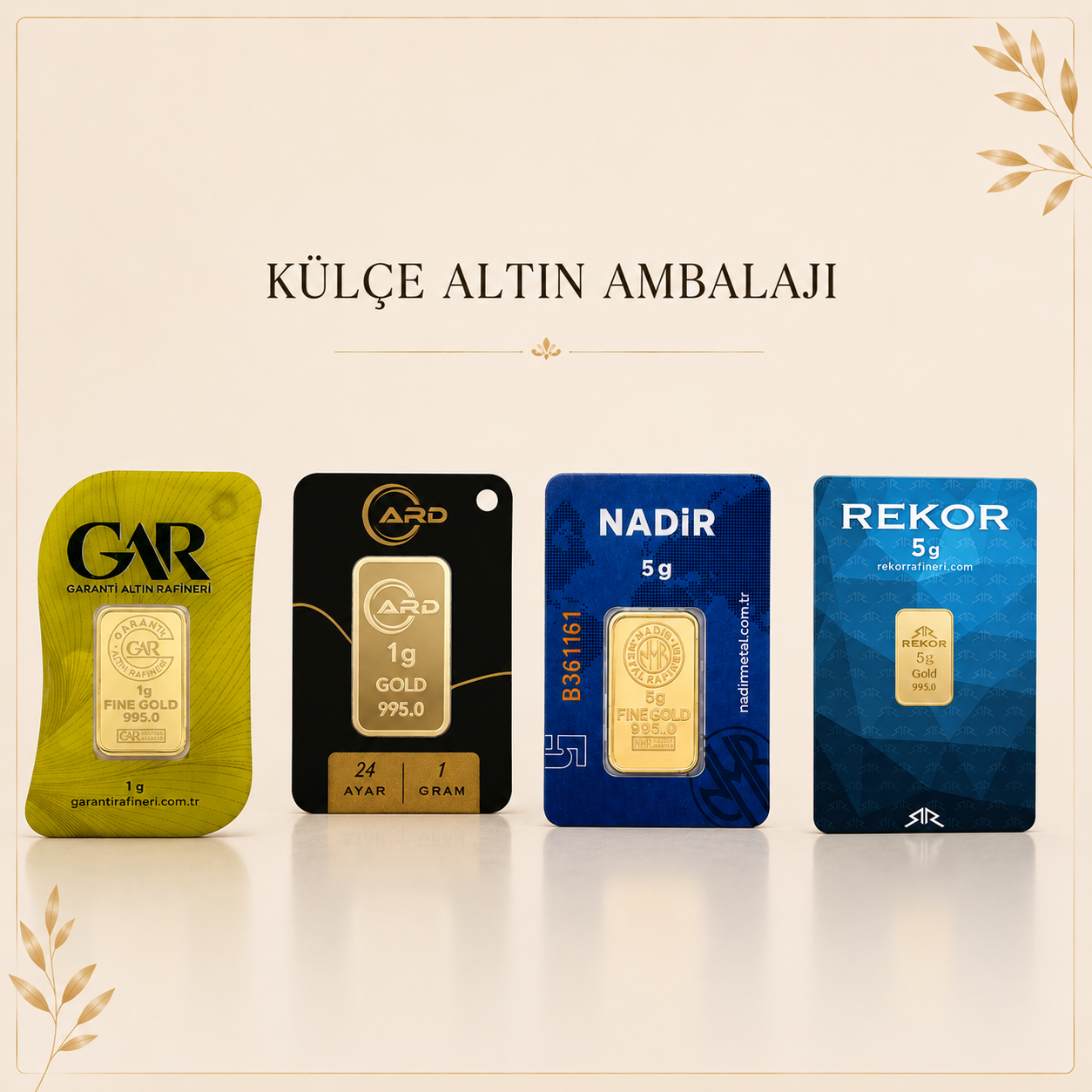 K&uuml;l&ccedil;e Altın Ambalajı Neden &Ouml;nemlidir?