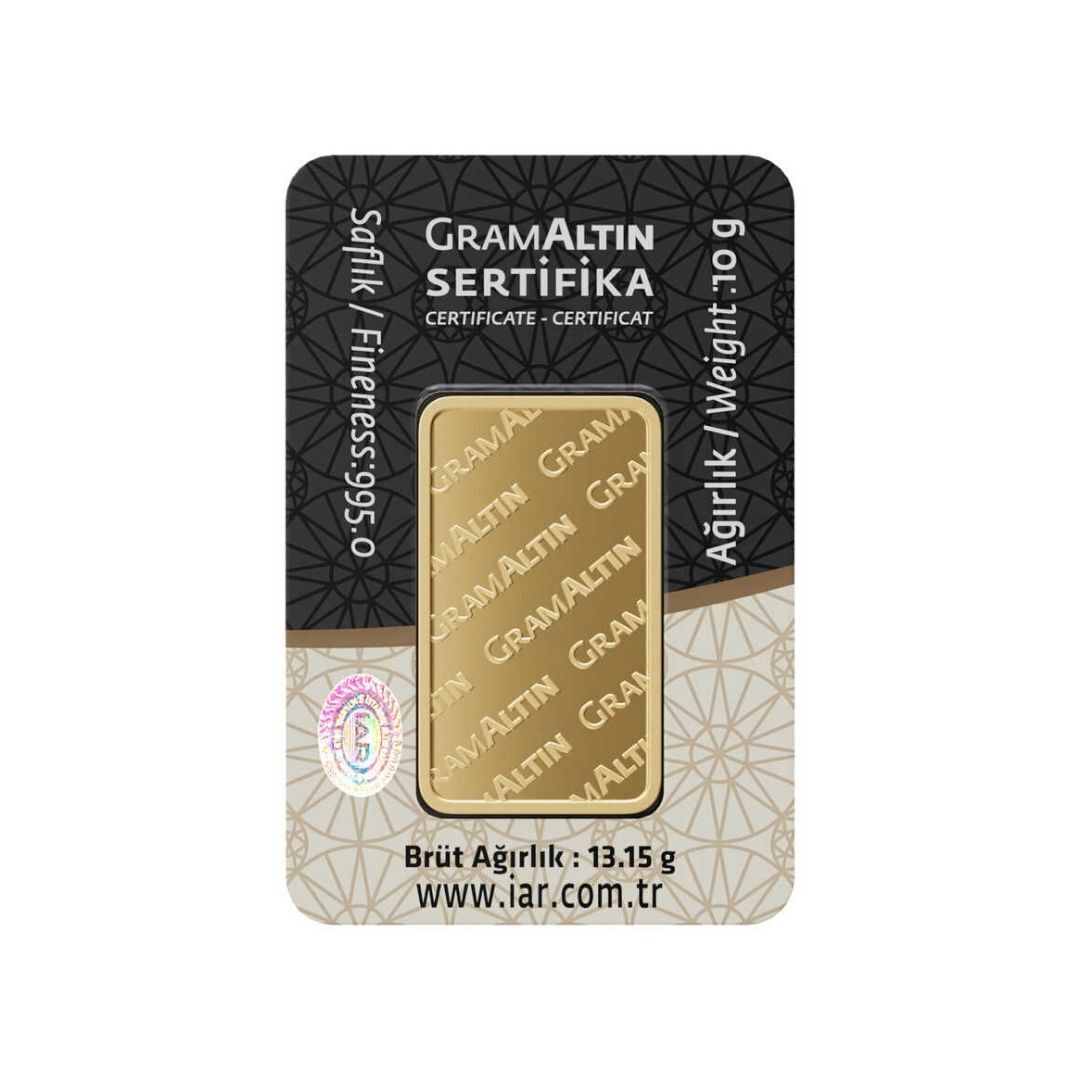 10 gr 24 Ayar İAR Gram Altın