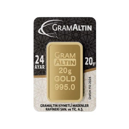 20 gr 24 Ayar İAR Gram Altın