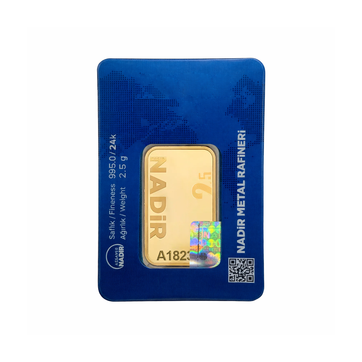 2.5 gr 24 Ayar Nadir Gram Altın