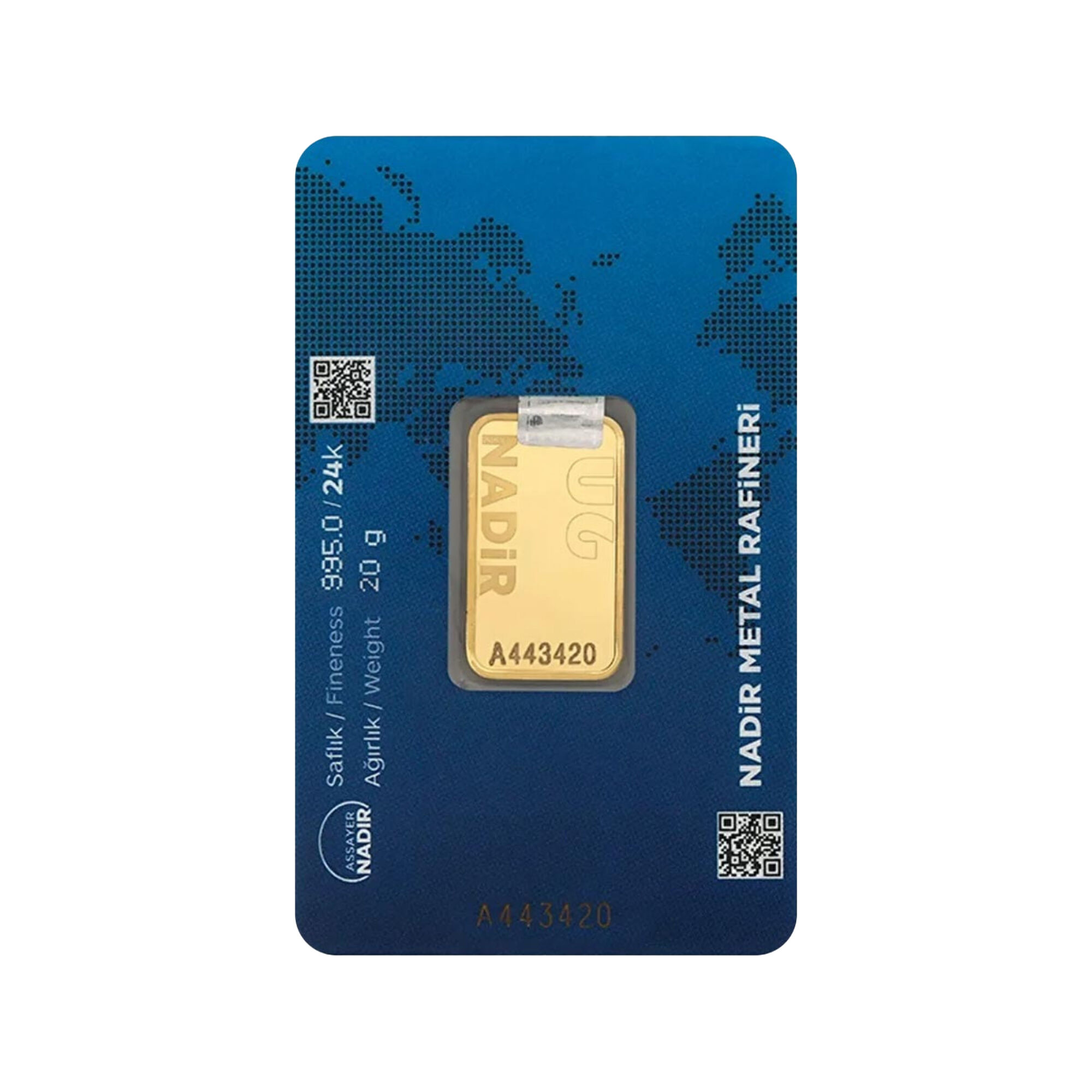 20 gr 24 Ayar Nadir Gram Altın