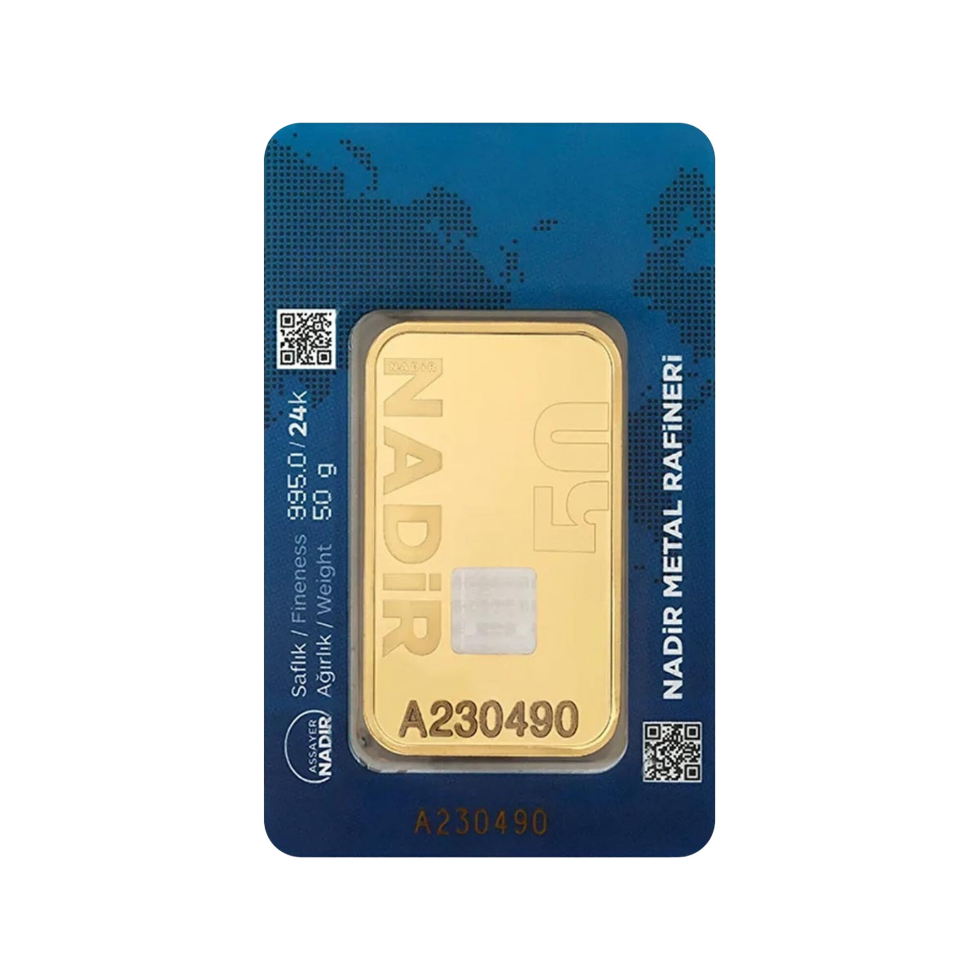 50 gr 24 Ayar Nadir Gram Altın