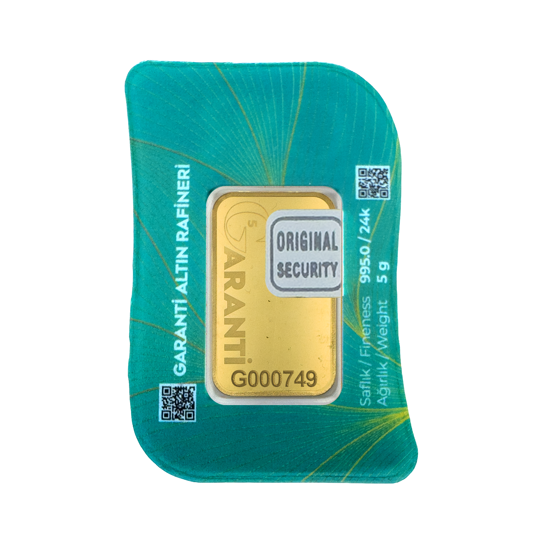 5 gr 24 Ayar GAR Gram Altın