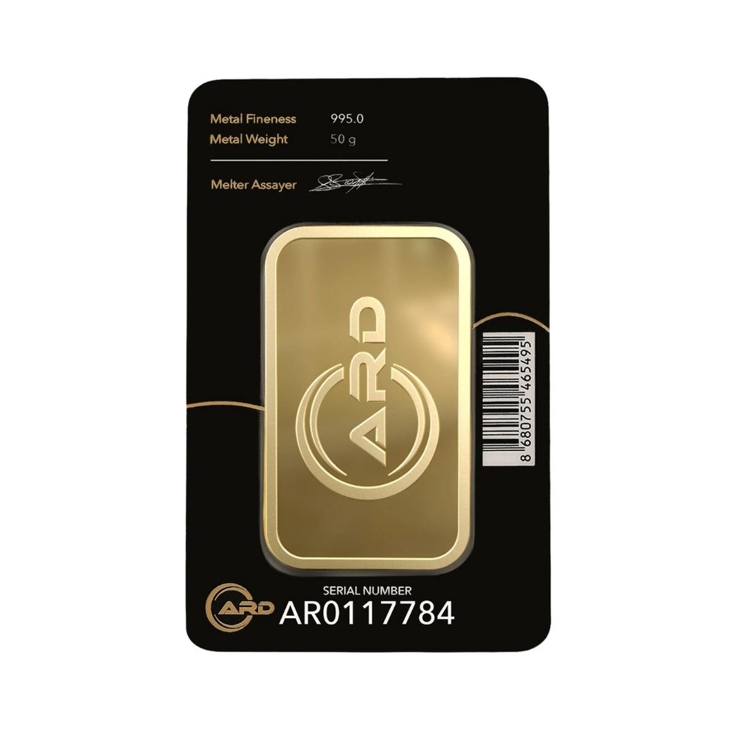 50 gr 24 Ayar ARD Gram Altın